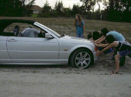 No quiero ir en coche contigo porque