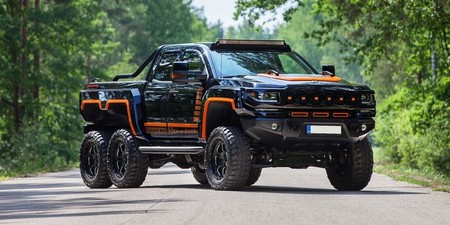 Bureko 6x6, la versión más extrema de una Chevrolet Silverado que verás en mucho tiempo