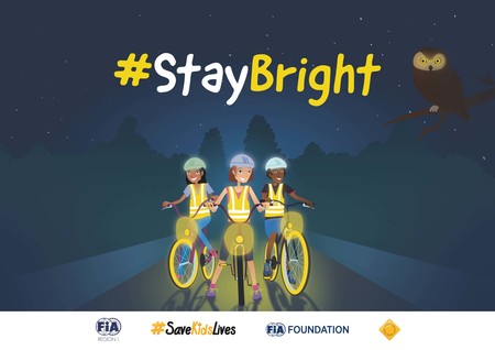 Campaña "Déjate ver": porque los niños son los que menos se ven en la carretera