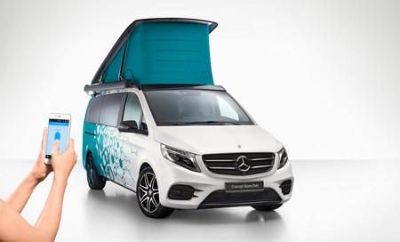 Conectividad y cero emisiones: así serán las futuras furgonetas camper de Mercedes-Benz