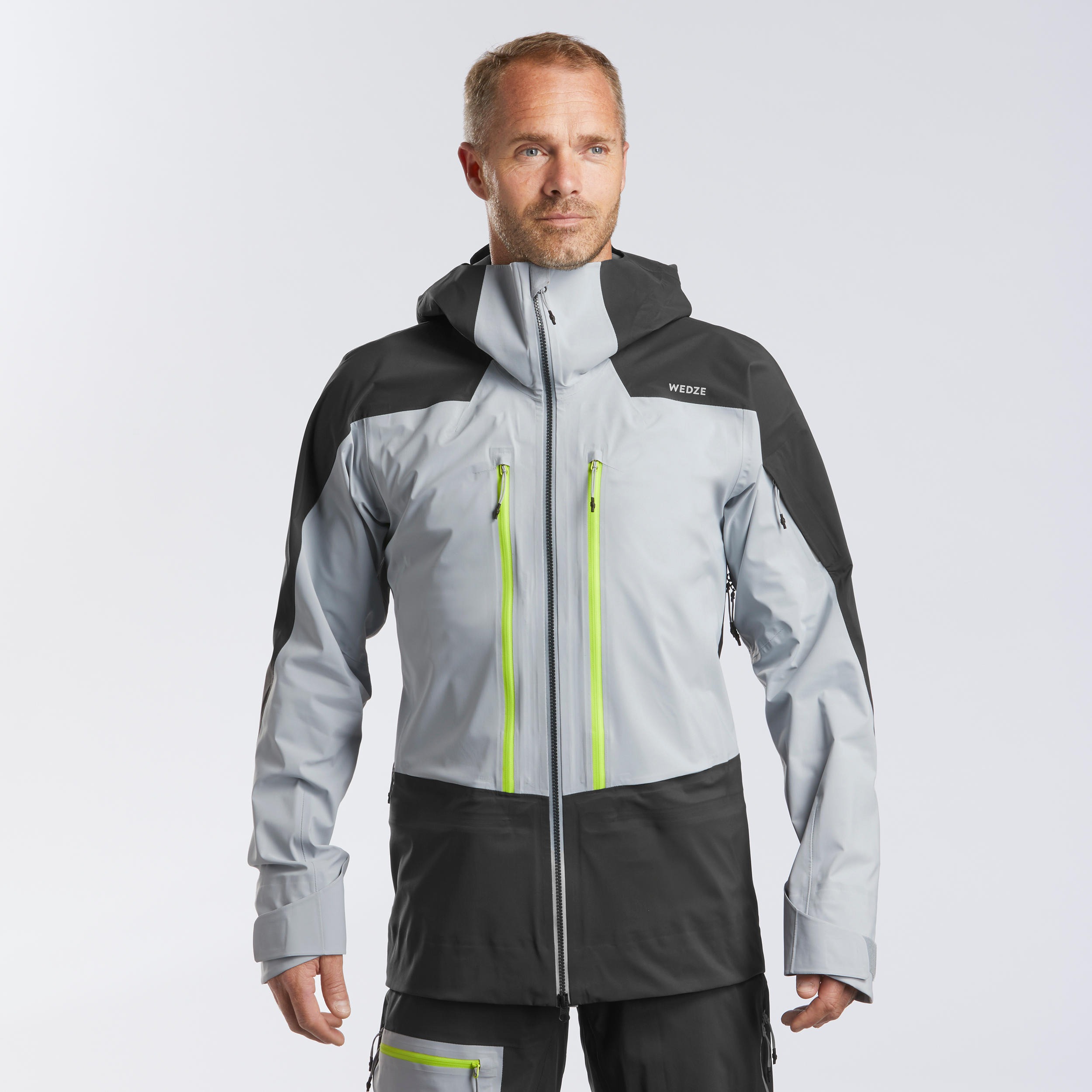 Chaqueta de esquí de travesía y nieve impermeable Hombre Wedze
