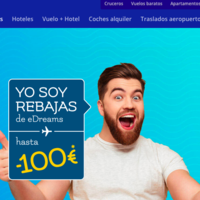 Ahorra hasta 100 euros en tus vacaciones con las rebajas de eDreams 