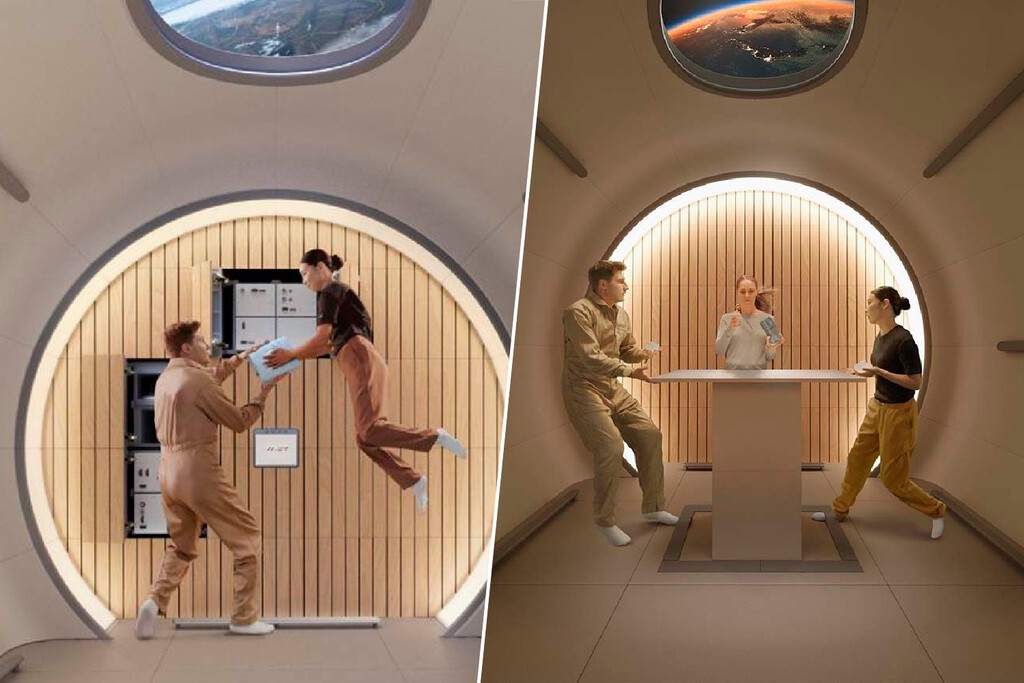 La primera estación espacial comercial para millonarios parece sacada de '2001' de Kubrick. Solo le falta una IA que "hable"