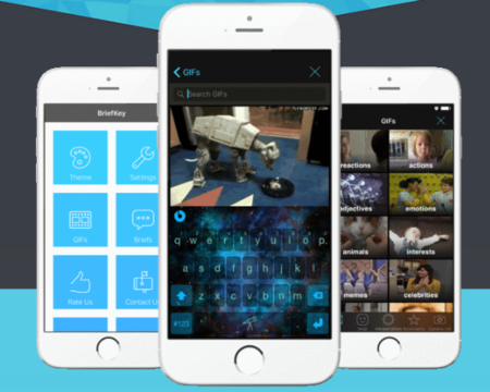 BriefKey, el nuevo teclado para iPhone que es toda una caja de sorpresas