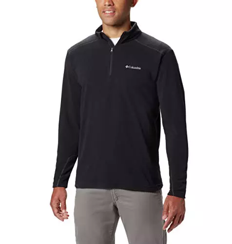 Columbia Klamath Range 2 Half Zip, Sudadera De Forro Polar Hombre, Black, XS