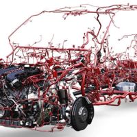 Este es el sistema nervioso del Bentley Bentayga y sus 50 kg de cable