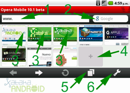 Opera Mobile para Android