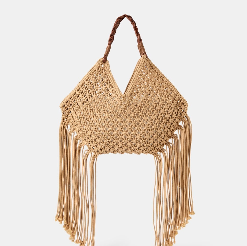Tintoretto
Bolso trenzado crochet con flecos