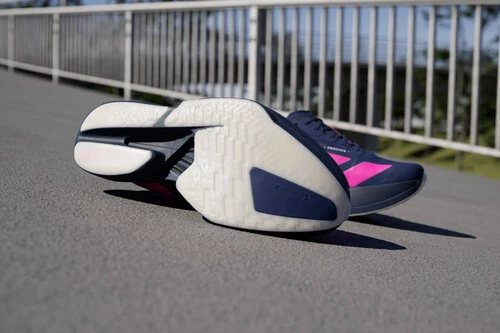 Zapatilla Adizero Adios Pro 4 Bmw Berlin Marathon 2025 Azul Jr4946 Hm4