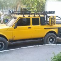 ¿Lada Niva de tres ejes? Pues sí, también los hay