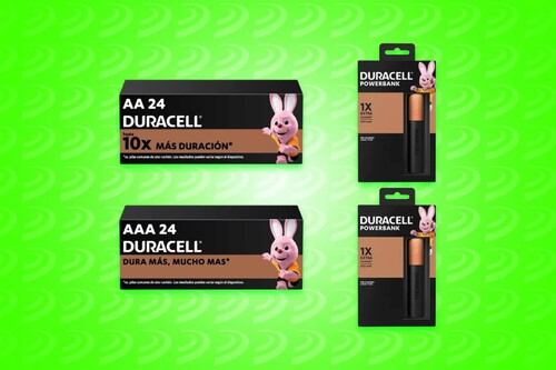 Paquete Duracell Pilas Aa Aaa Powerbank Amazon Mexico Oferta Descuento