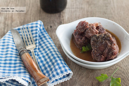 Rabo de buey guisado a mi manera. Receta