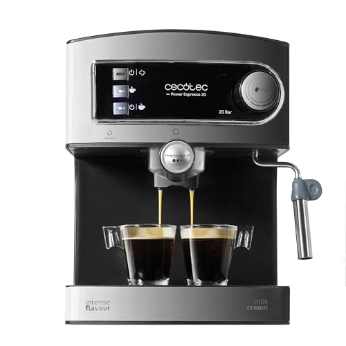 Cecotec Cafetera Express Manual con 20 Bares 