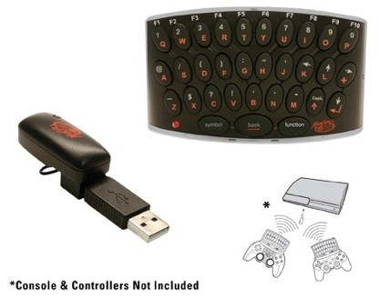 Sixaxis también tendrá teclado