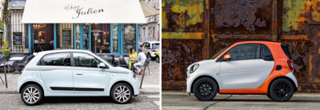 Smart Fortwo Renault Twingo
