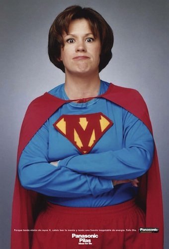 Humor: una supermamá a la que no se le agotan las pilas