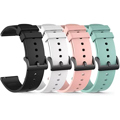 Vivomove Sport/Trend - Correa de repuesto para Garmin Forerunner 165/165 Music/245/645/55 para Garmin Vivoactive 5/Vivoactive 3/Vivomove 3/Venu/Venu SQ/Venu SQ 2/Venu 2 Plus