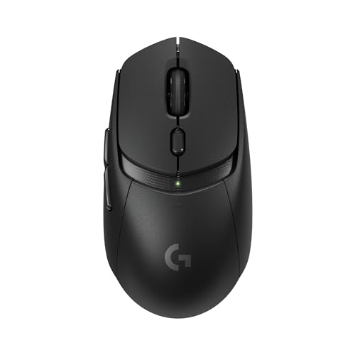 Logitech G G309 Ratón inalámbrico LIGHTSPEED para gaming, ligero, interruptores híbridos LIGHTFORCE, sensor HERO 25K, 300+ horas con una batería AA, 6 botones programables, PC y Mac - Negro