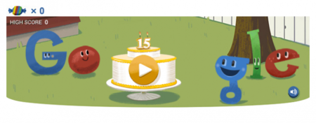 Google 15 años