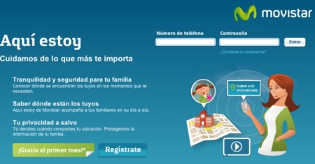 Movistar lanza 'Aqui Estoy', un servicio para geolocalizar móviles