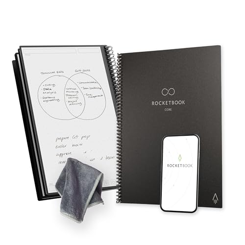 Cuaderno Espiral Reutilizable Rocketbook Core 