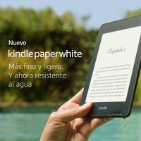 Kindle Paperwhite, resistente al agua, en oferta por 99,99 euros en el Black Friday de Amazon