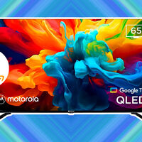 La nueva pantalla QLED 4K de Motorola viene en tamaño de 65 pulgadas y es una auténtica ganga: solo 8,177 pesos 