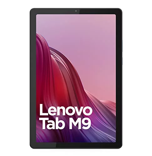 Lenovo Tab M9 - Tablet de 9" HD, MediaTek Helio G80, 3 GB de RAM, 32 GB ampliables hasta 2 TB, 2 Altavoces, WiFi + Bluetooth 5.1, Android 12 Funda y Película - Gris