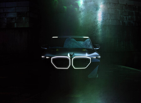 Y esto es el BMW XM Concept, el futuro modelo creado exclusivamente para BMW M