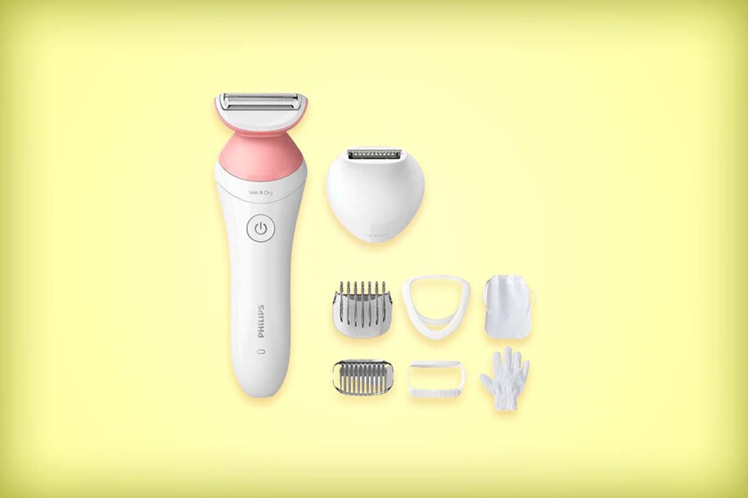Afeitadora eléctrica Philips Lady Shaver Series 6000 con descuento