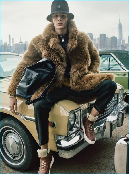 Coach muestra su veta mas trendy para la colección menswear fall-winter 2016