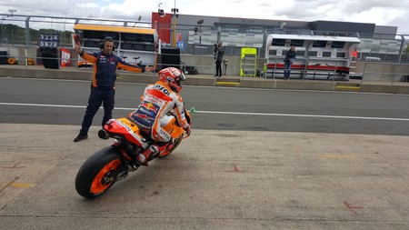Marc Marquez Gp Gran Bretana Motogp 2018