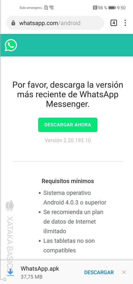 Descarga Whatsapp