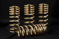 Muelles de oro de 24k de H&amp;R