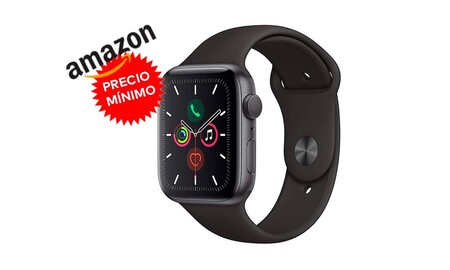 Precio mínimo en Amazon para el Apple Watch Series 5 GPS+Cellular: lo tienes por 130 euros menos, a unos ajustados 449 euros