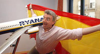 Bufonesca rueda de prensa del presidente de Ryanair