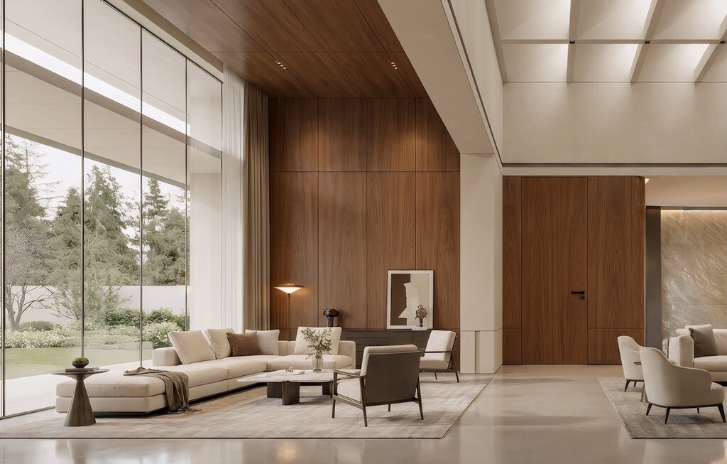 Arquitectos y carpinteros están de acuerdo: las puertas de suelo a techo hacen que la casa parezca más grande