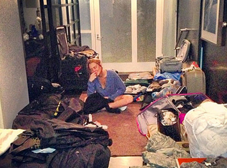 Pero... ¿Lindsay Lohan va a rehabilitación o a un desfile?