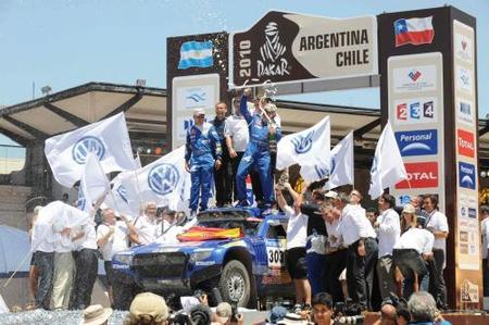 Nasser Al-Attiyah tiene mal perder