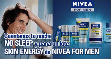 Club Trendencias Hombre te ofrece la oportunidad de conseguir un lote Skin Energy de NIVEA FOR MEN