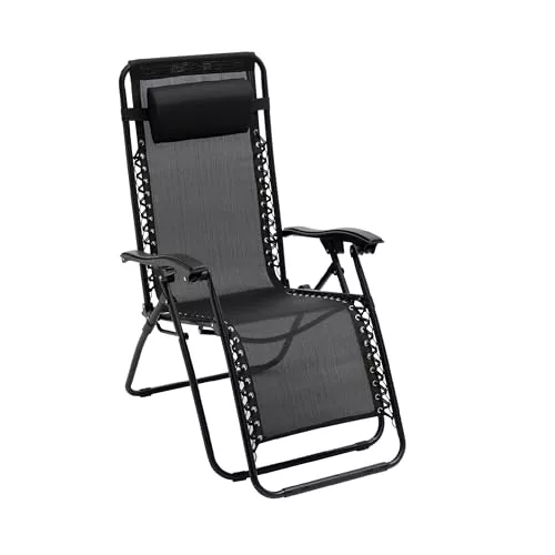 Baroni Home Tumbona Plegable y Reclinable 