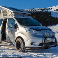 La Nissan e-NV200 Winiter Camper Concept propone la van definitiva para hacer ecoturismo a bajo cero