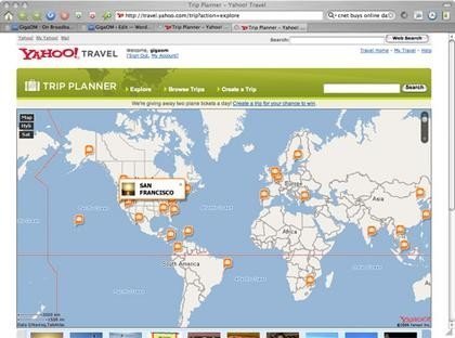 Yahoo Trip Planner se renueva