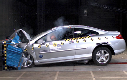 Peugeot 407 Coupe - EuroNCAP