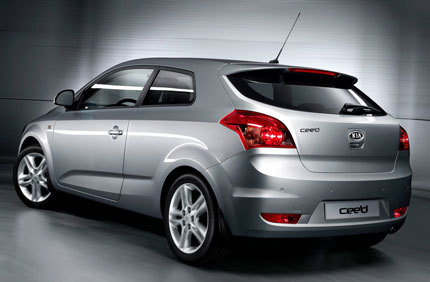 La trasera del Kia Pro Cee'd