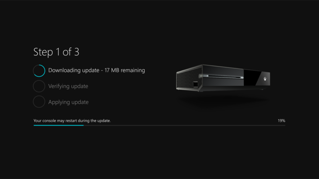 System Update Xbox One