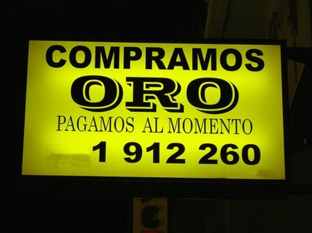 La temeraria búsqueda del dorado vendiendo oro por la red