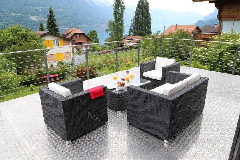 Table View Balcony Relax Property Furniture 891923 Pxhere Com