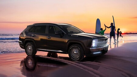 Mitsuoka Buddy, un Toyota RAV4 disfrazado de Chevrolet Tahoe de los años noventa