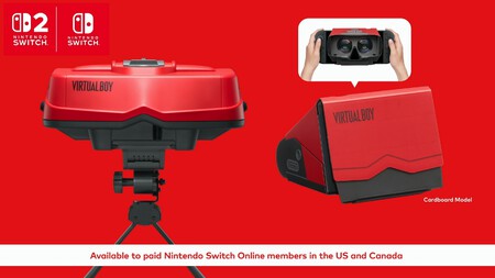 Nintendo Switch Online Virtual Boy 2026